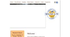 Desktop Screenshot of libbyheritagemuseum.org
